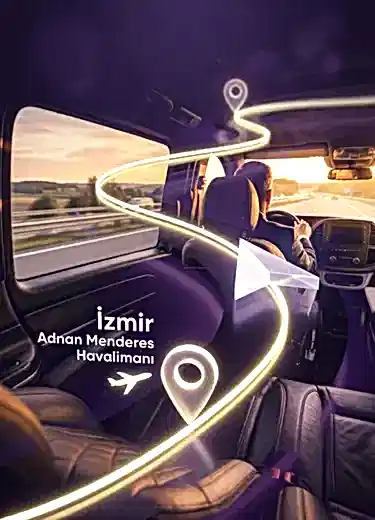 İzmir Havalimanı Çeşme transfer güzergahı